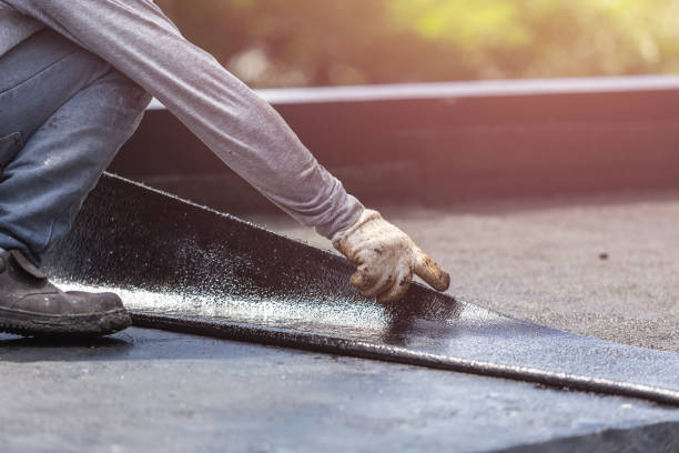 Professional Waterproofing technician working in Butler, WI